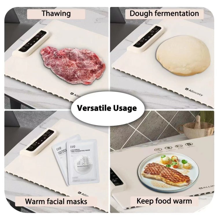 240W Electric Food Tray Warmer with Adjustable Temperature - wevelnit
