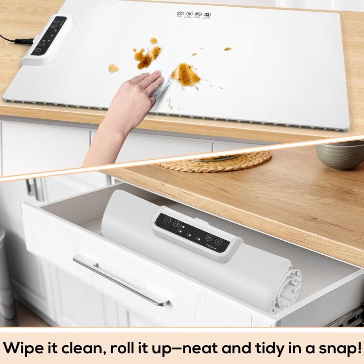 240W Electric Food Tray Warmer with Adjustable Temperature - wevelnit