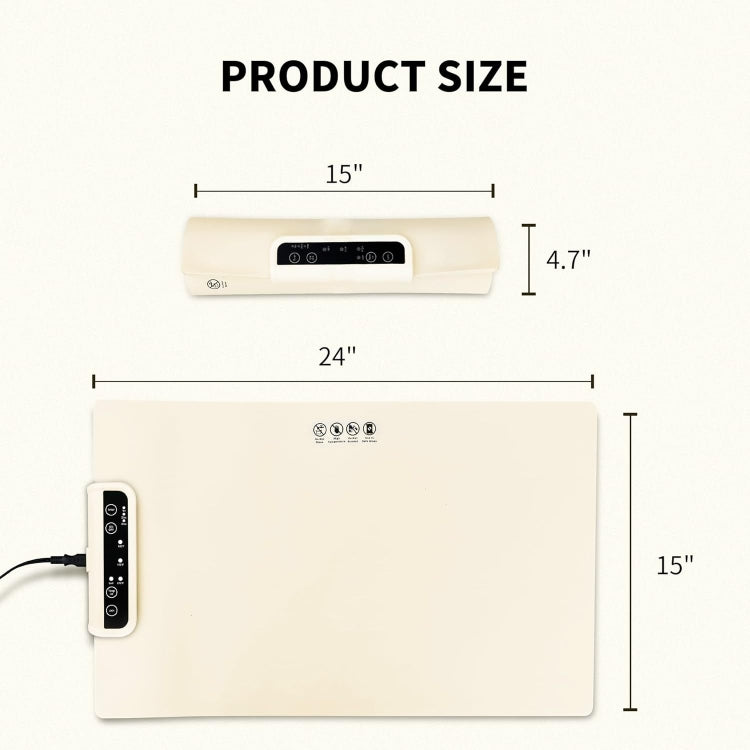 240W Electric Food Tray Warmer with Adjustable Temperature - wevelnit