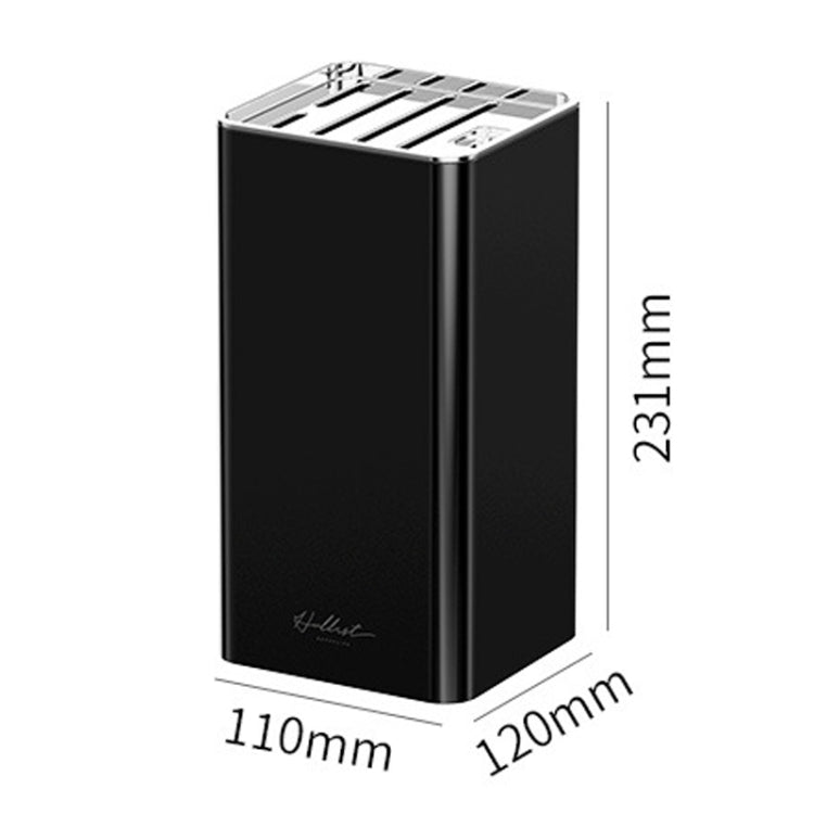 Kitchen Knife Organizer Household Cooking Knife Storage Rack(Black) - wevelnit