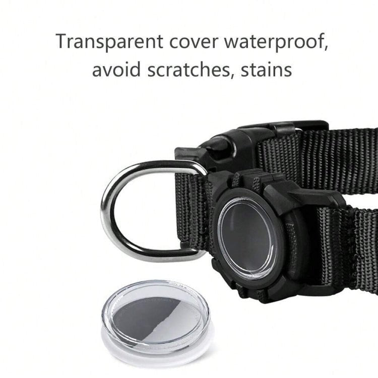 LED Waterproof Dog Collar with AirTag Holder – Quick Release (S / M / L) - wevelnit