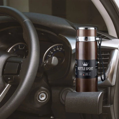 800mL 316 Stainless Steel Insulated Thermos Mug – Large Capacity (Gold) - wevelnit
