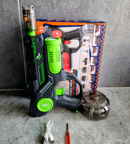 2-in-1 Elektrisch Waterpistool & Bellenblaasmachine