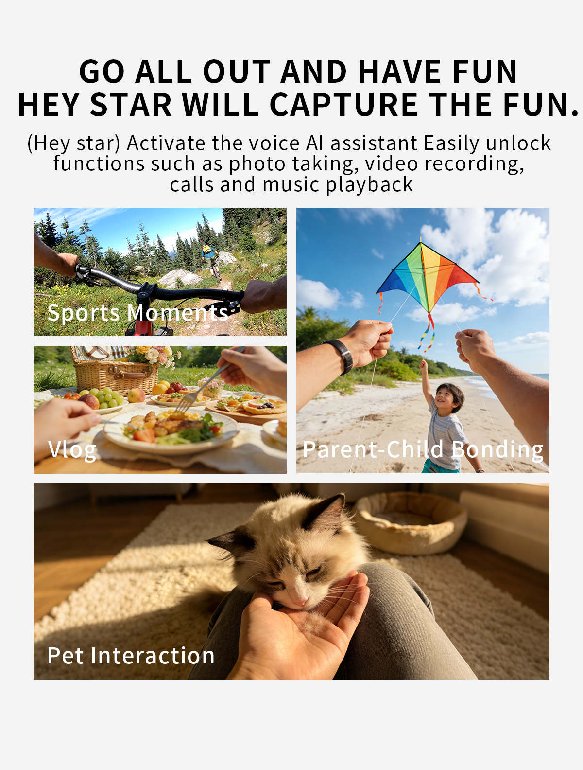 Wevelnit CY03 AI Camera Glasses – 8MP, Open-Ear Audio and AI Assistant