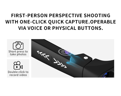 Wevelnit CY03 AI Camera Glasses – 8MP, Open-Ear Audio and AI Assistant