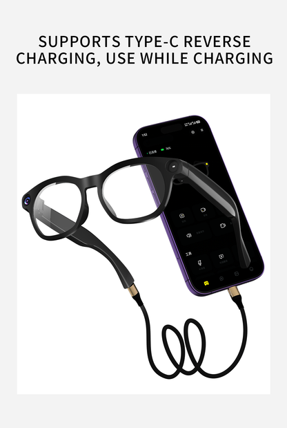 Wevelnit CY03 AI Camera Glasses – 8MP, Open-Ear Audio and AI Assistant