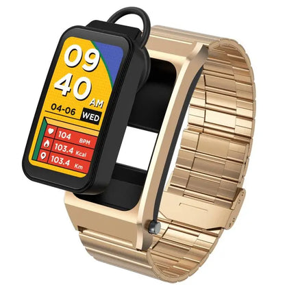 A8 Smartwatch met ingebouwde Bluetooth-oordopjes – 2-in-1