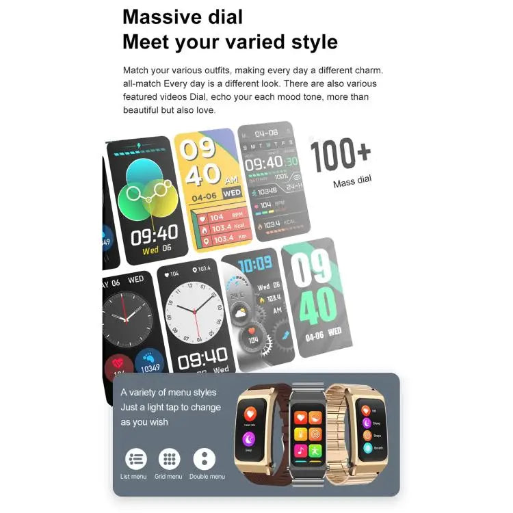 A8 Smartwatch met ingebouwde Bluetooth-oordopjes – 2-in-1