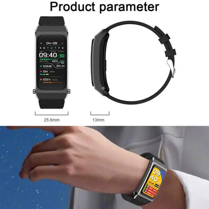 A8 Smartwatch met ingebouwde Bluetooth-oordopjes – 2-in-1
