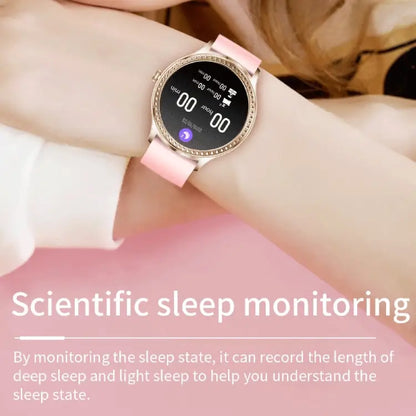 AK35 Smartwatch 1,32 inch – Hartslag, SpO2 en Slaapmeting