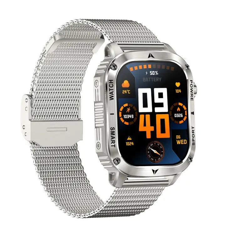 AK80 Smartwatch 2,01 inch – Bluetooth bellen en hartslagmeting