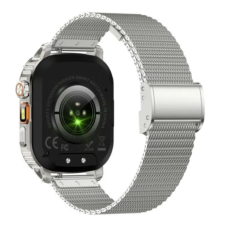 AK80 Smartwatch 2,01 inch – Bluetooth bellen en hartslagmeting