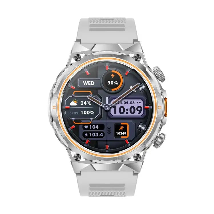 AK81 Smartwatch 1,46 inch – Bluetooth bellen, metalen kast