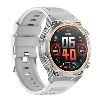AK81 Smartwatch 1,46 inch – Bluetooth bellen, metalen kast