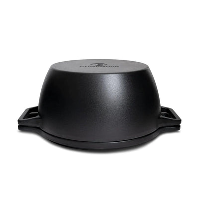 CrushGrind KIM_BO 4-in-1 Gietijzeren Dutch Oven - wevelnit