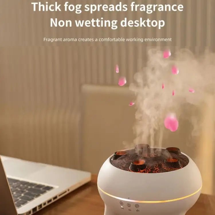 V80 Aroma Diffuser & Humidifier – LED & Remote (EU Plug) - wevelnit