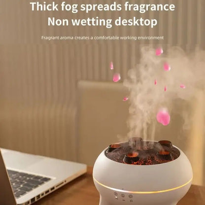 V80 Aroma Diffuser & Humidifier – LED & Remote (EU Plug) - wevelnit