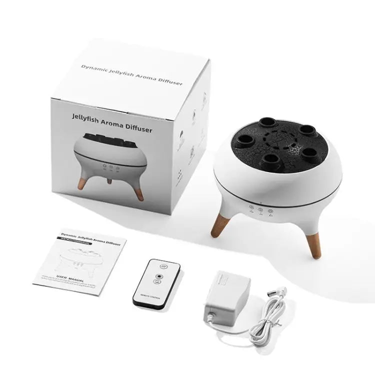 V80 Aroma Diffuser & Humidifier – LED & Remote (EU Plug) - wevelnit