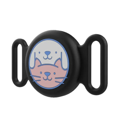 For AirTag Pet Collar Locator Silicone Life Waterproof Protective Case - wevelnit