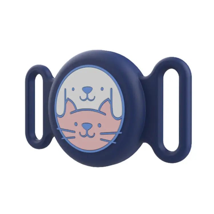 For AirTag Pet Collar Locator Silicone Life Waterproof Protective Case - wevelnit