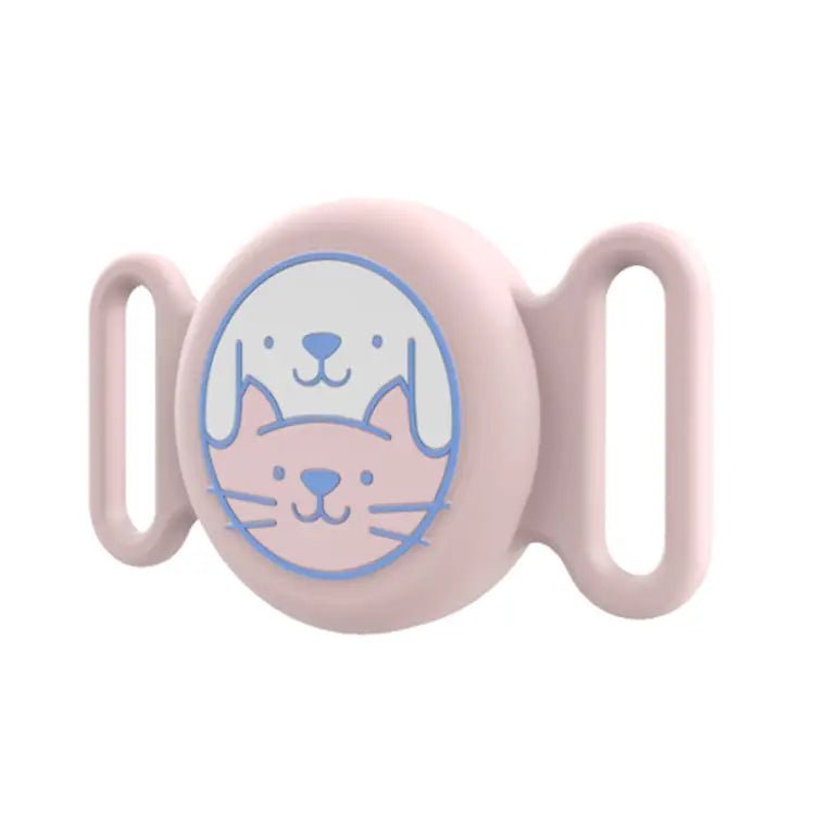 For AirTag Pet Collar Locator Silicone Life Waterproof Protective Case - wevelnit