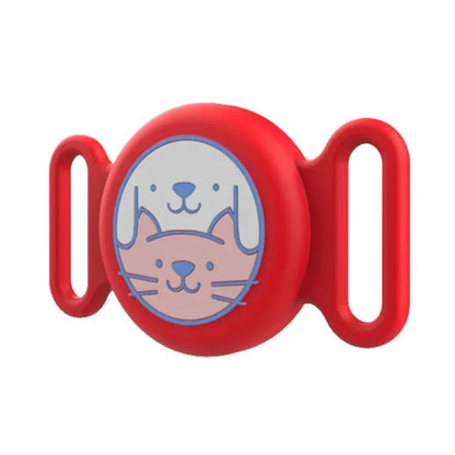 For AirTag Pet Collar Locator Silicone Life Waterproof Protective Case - wevelnit