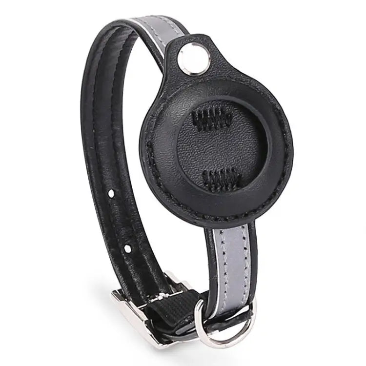 For Airtag Tracker Protective Cover Pet PU Collar - wevelnit