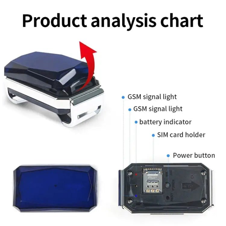 G06 IP67 Waterproof Pet GPS Tracker Dog Locator, G12 - wevelnit