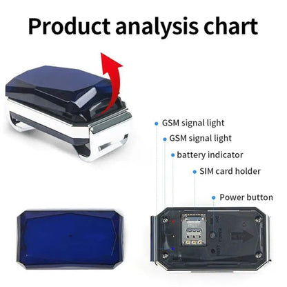 G06 IP67 Waterproof Pet GPS Tracker Dog Locator, G12 - wevelnit
