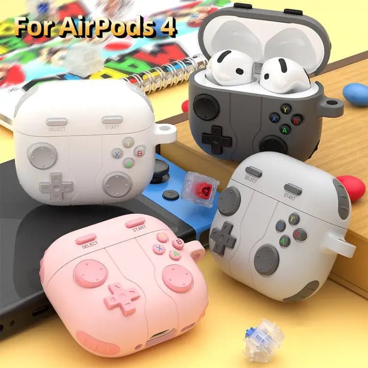 Gaming Console Styling Silicone Earphone Protective Case - wevelnit