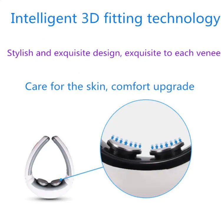 Household Electric Intelligent Body Pulse Shock Neck Massager - wevelnit