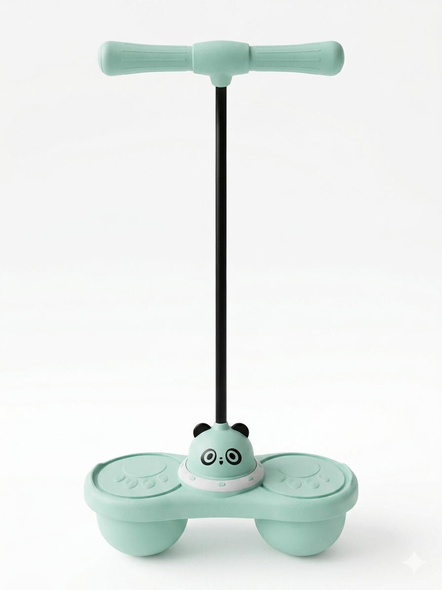 2 stands Springbal Bouncing Ball For Kids - wevelnit