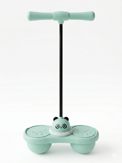 2 stands Springbal Bouncing Ball For Kids - wevelnit