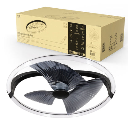 LED's Light Plafondventilator XL 74 cm met afstandsbediening