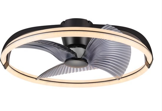 LED's Light Plafondventilator XL 74 cm met afstandsbediening