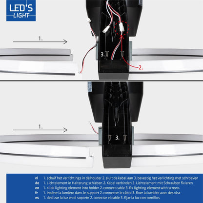 LED's Light Plafondventilator XL 74 cm met afstandsbediening
