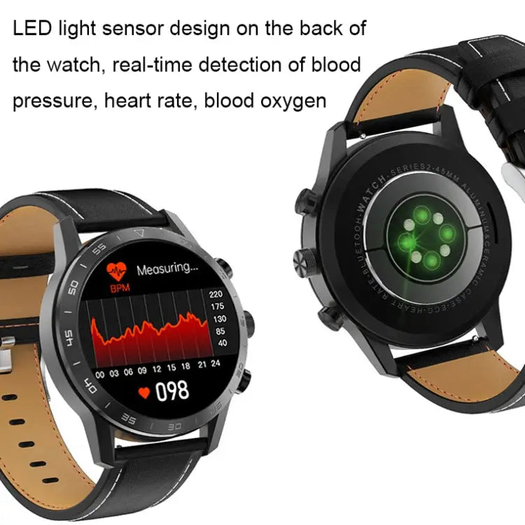 LOANIY DT70 Smartwatch – analoge wijzers en digitaal scherm