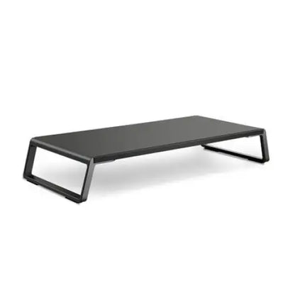 Monitor Stand Riser with Metal Feet for iMac MacBook LCD Display Printer, Lapdesk Tabletop Organizer Sturdy Platform Save Space(Black) - wevelnit