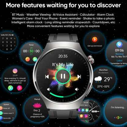 MT200 Smartwatch 1,43 inch AMOLED – Bluetooth bellen