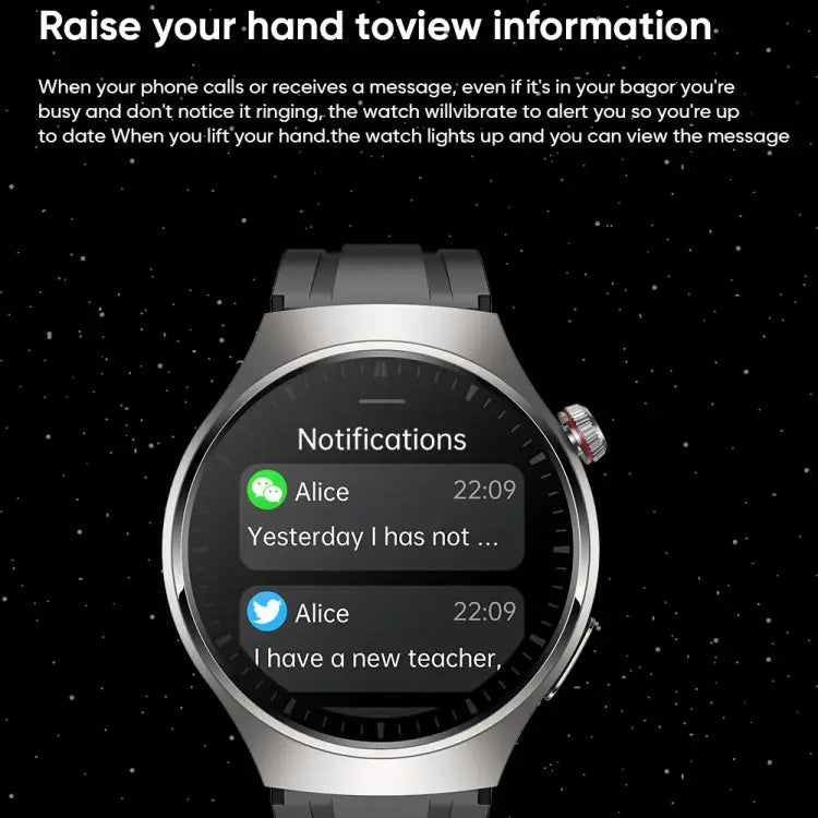 MT200 Smartwatch 1,43 inch AMOLED – Bluetooth bellen