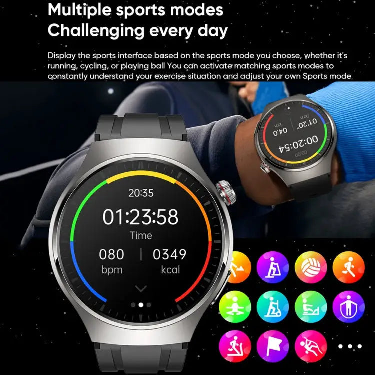 MT200 Smartwatch 1,43 inch AMOLED – Bluetooth bellen
