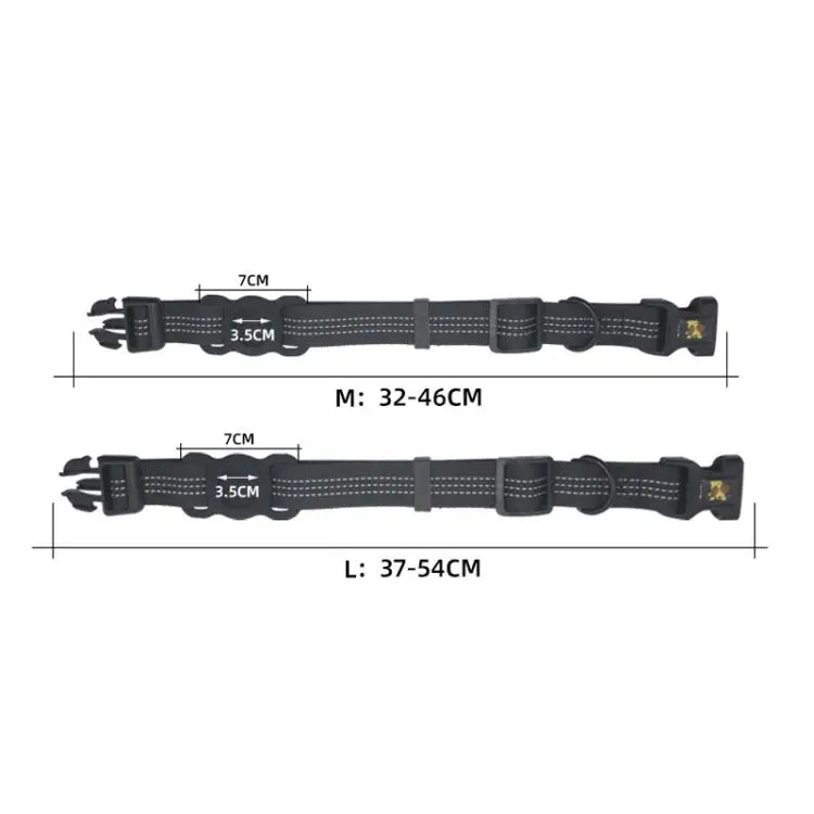 PUGGA GG1002 Polyester Pet Collars Dog GPS Device Protector - wevelnit