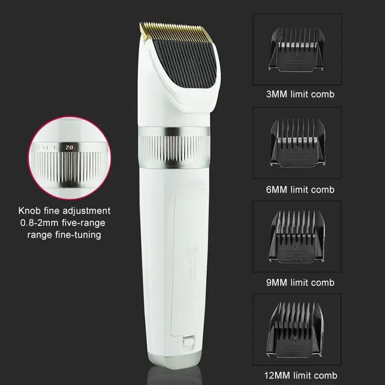 Q6 USB Charging Electric Pet Shaver with Four Combs - wevelnit