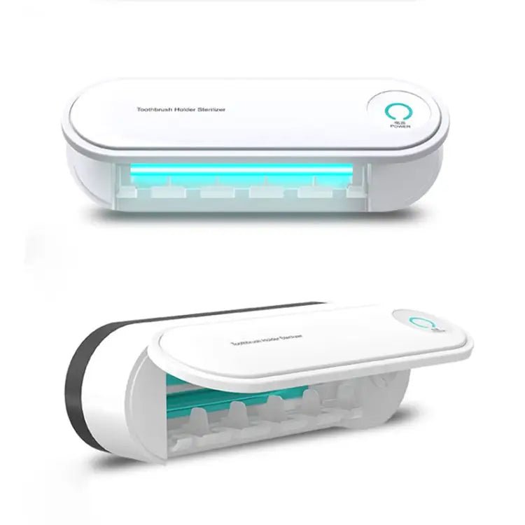 Rechargeable Toothbrush Dryer Sterilizer Bathroom Wall - mounted Toothbrush Holder, with US Plug, Rechargeable - wevelnit