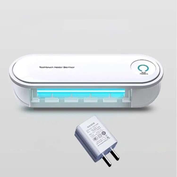 Rechargeable Toothbrush Dryer Sterilizer Bathroom Wall - mounted Toothbrush Holder, with US Plug, Rechargeable - wevelnit