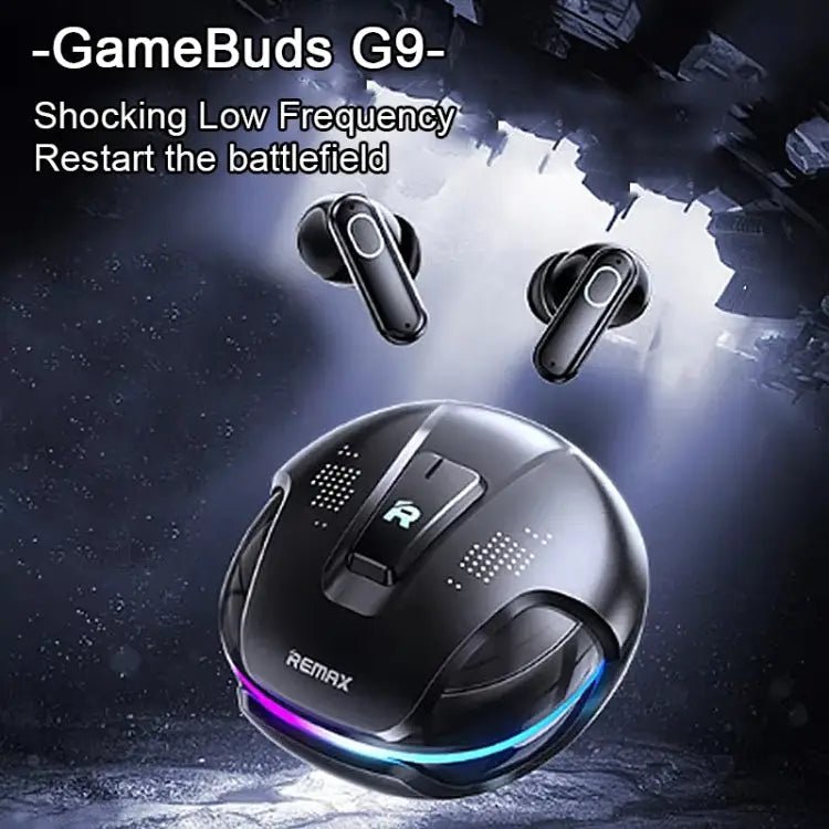 REMAX GameBuds G9 ANC Noise Reduction Gaming Wireless Bluetooth Earphones - wevelnit
