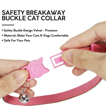 Rhinestone Pet Collar with Bell for Airtag Tracker Case - wevelnit