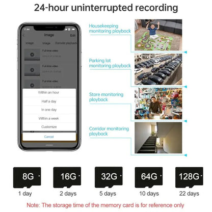 SECTEC IL - HIP291G - 2M - AI Black Camera Indoor Home Wireless Wifi Intelligent Automatic Tracking HD Network Surveillance Camera - wevelnit