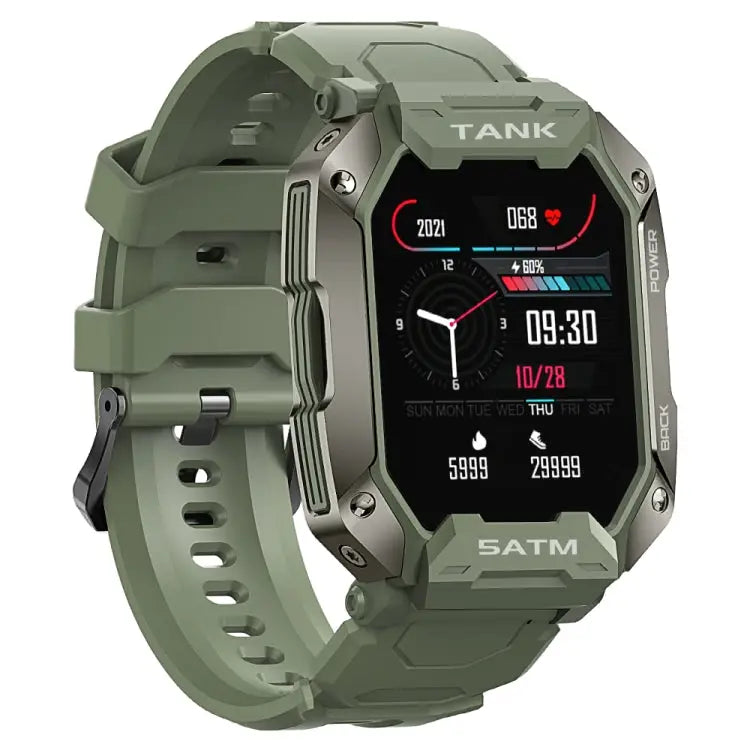 TANK M1 Smartwatch 1,72 inch – 15 dagen accu, robuuste kast