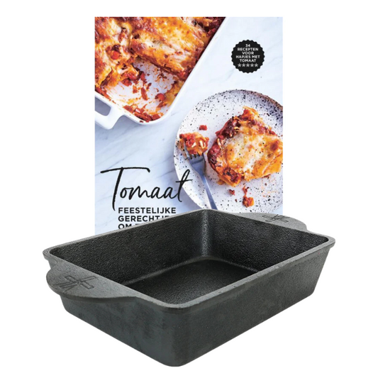 The Windmill Cast Iron Ovenschaal + GRATIS Tomaat - wevelnit
